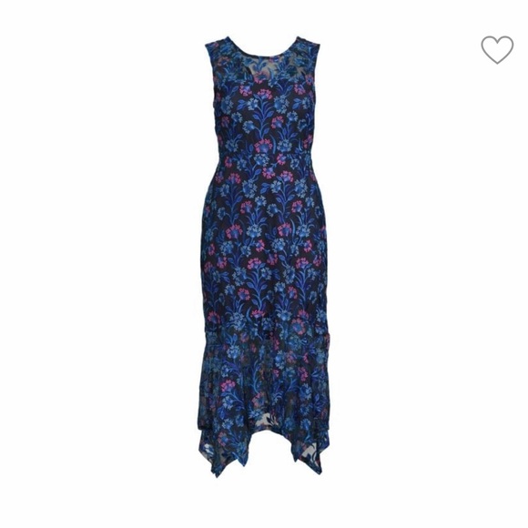 Kensie Floral Midi Party Dress - Picture 7 of 11